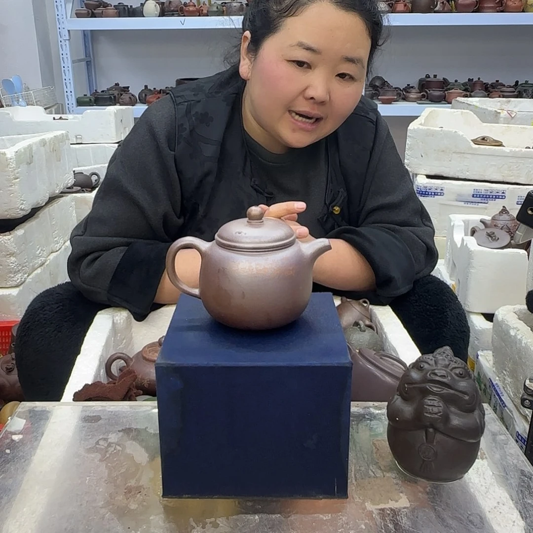 茶壶紫砂宜兴紫砂壶瑕疵处理