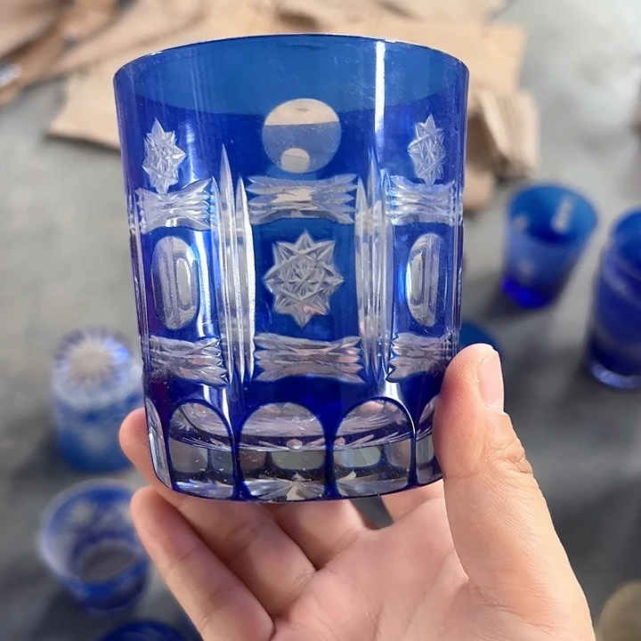 手柄款水晶玻璃如图一个