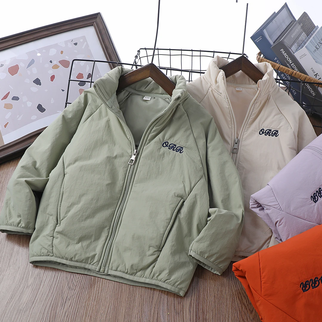 男童保暖棉衣2025冬新款儿童立领棉服宝宝夹棉外套