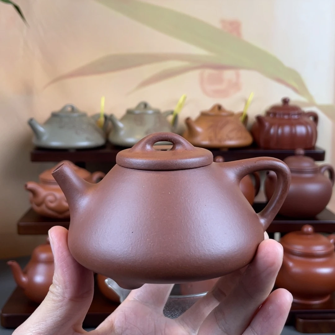 茶壶紫砂底槽清子冶200毫升