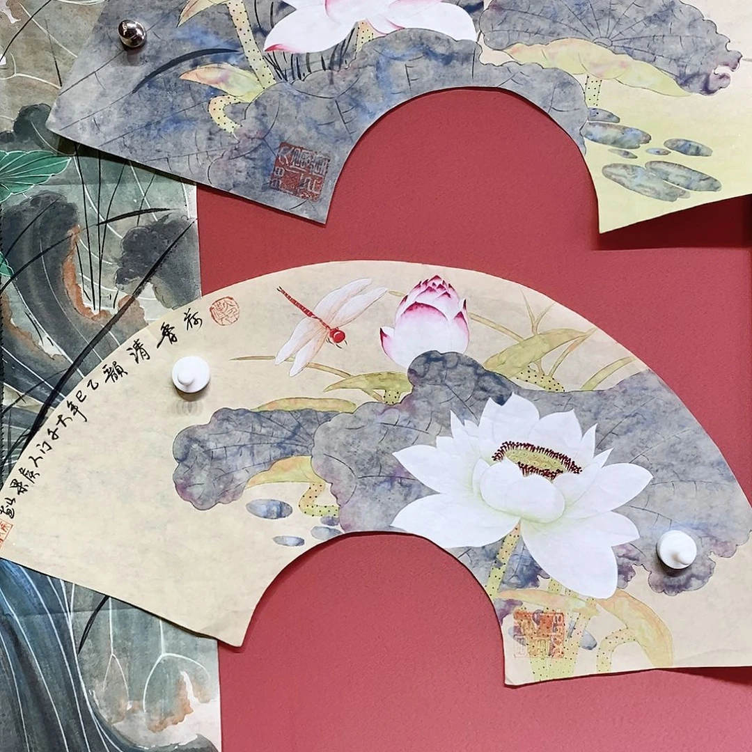 国画大风堂嫡传-侯果山老师作品路