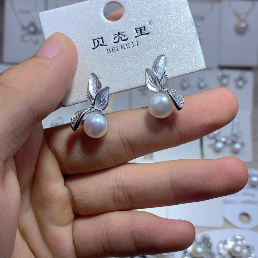 未镶嵌耳饰淡水珍珠