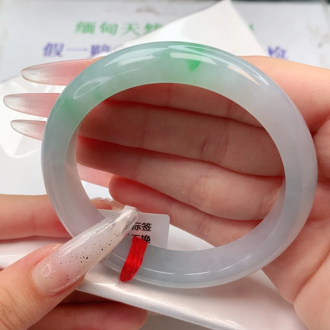 未镶嵌手镯翡翠正圈60