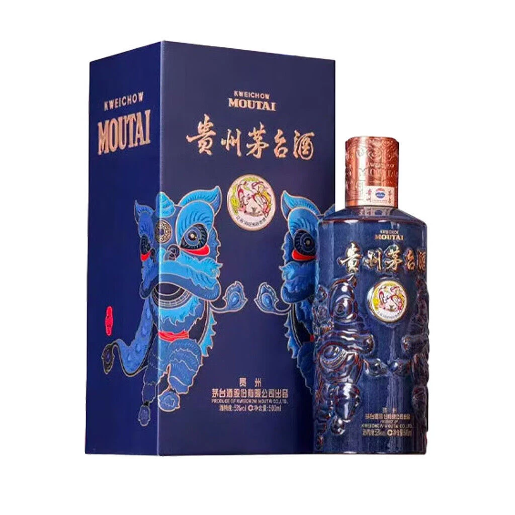 KWEICHOW MOUTAI/贵州茅台（醒狮戏珠）茅台单瓶装53度500ml