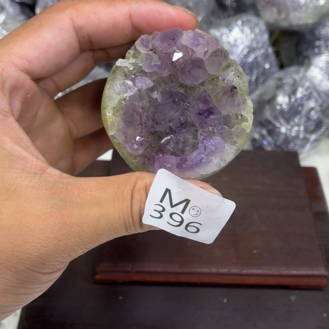 未镶嵌摆件紫晶水晶
