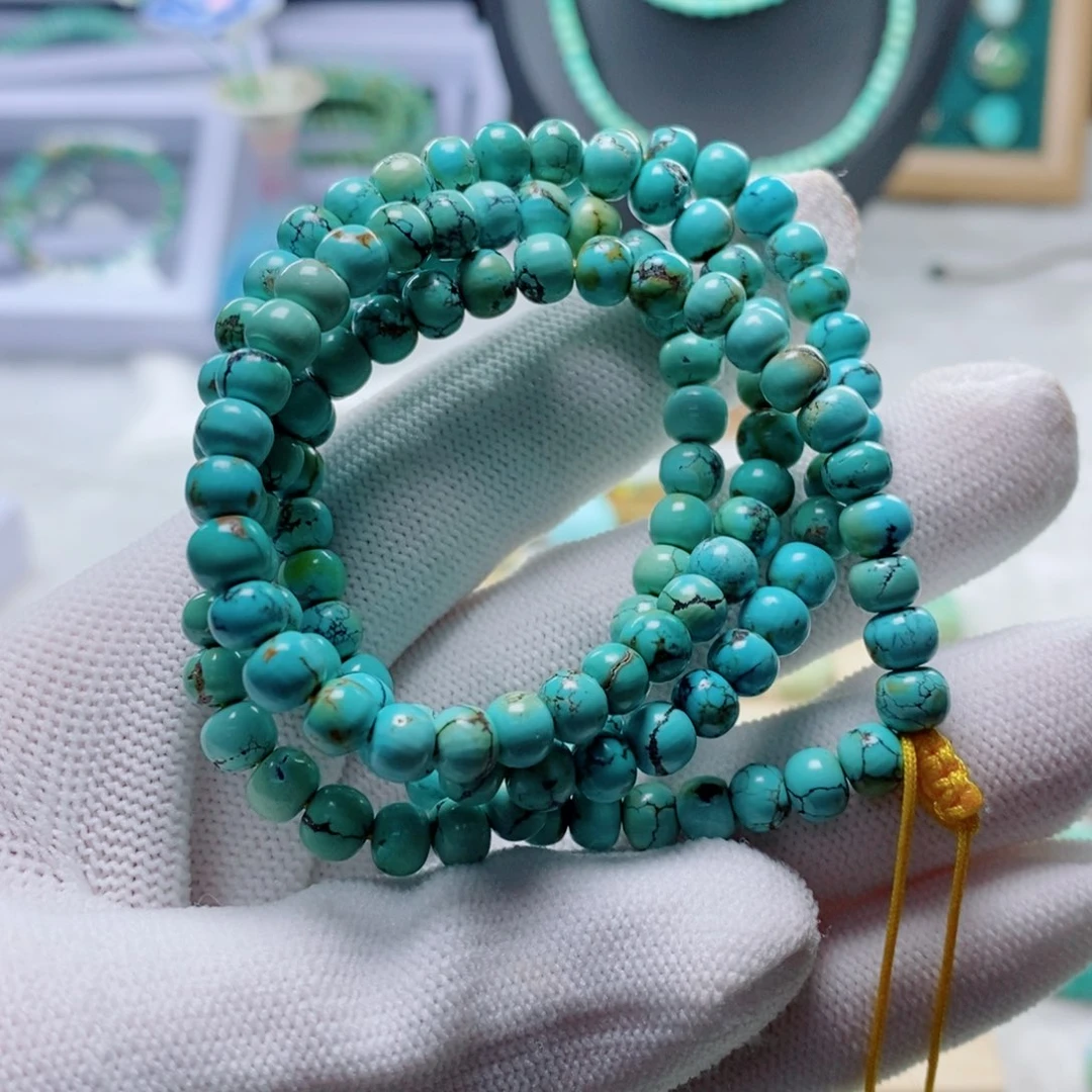 绿松石未镶嵌颈饰