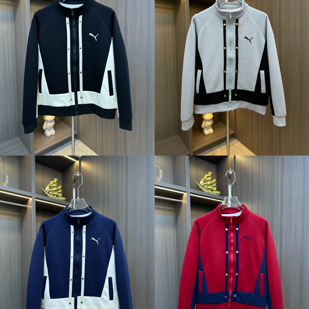 拼接薄款长袖立领秋季夹克休闲时尚