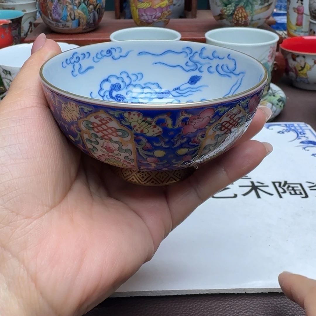 景德镇手工手绘展示