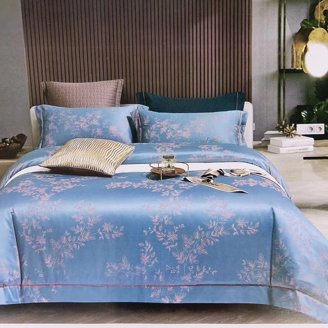 【专柜断码】高端超柔3D阳绒提花纯棉四件套-梦馨/兰