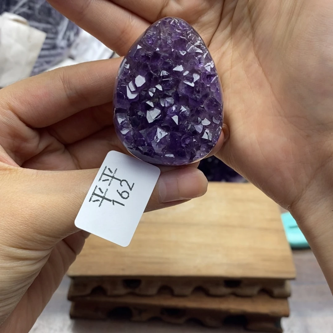 紫晶珠宝半成品未镶嵌