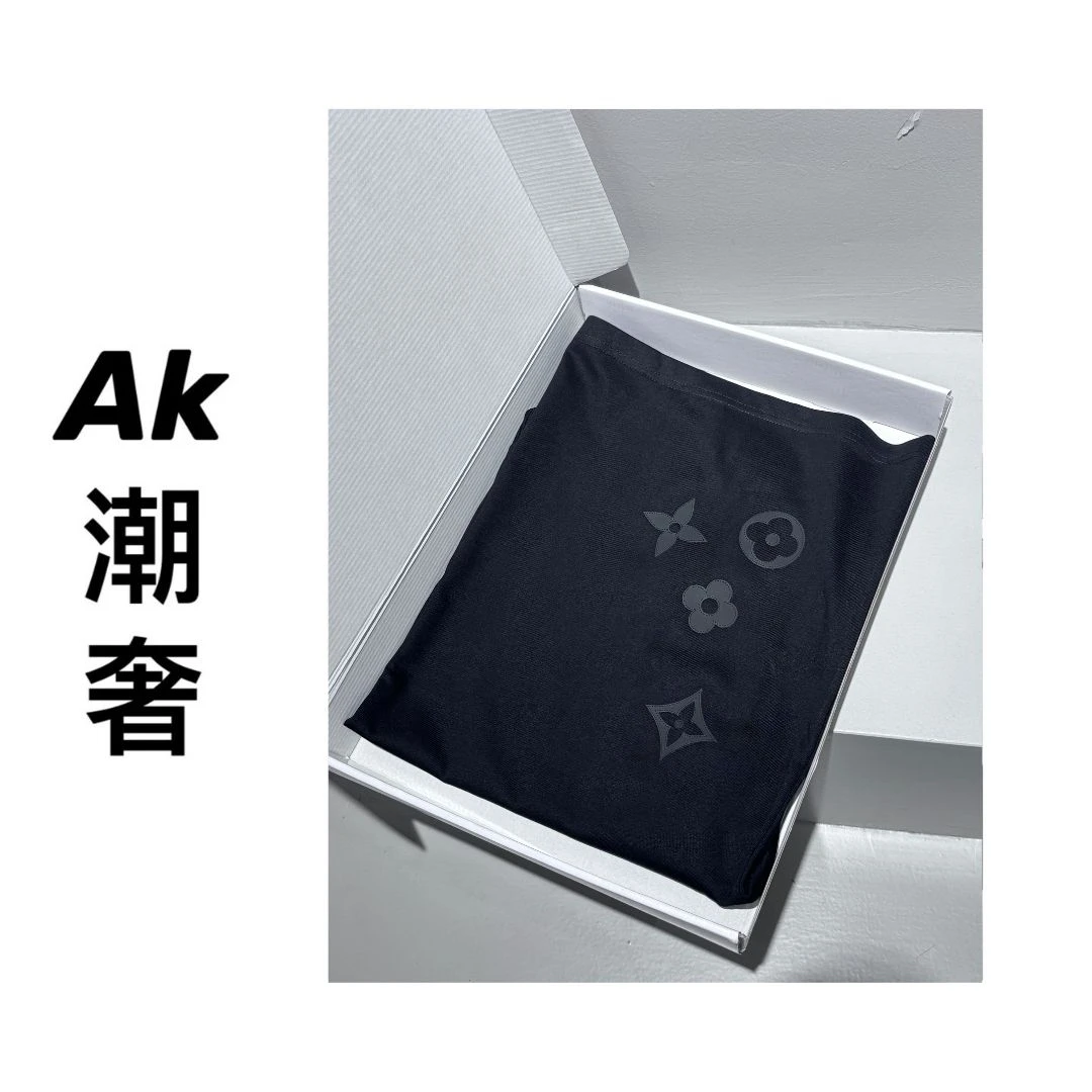 25号链接【暗纹老花】超重磅男女同款T恤 S256220（晓）