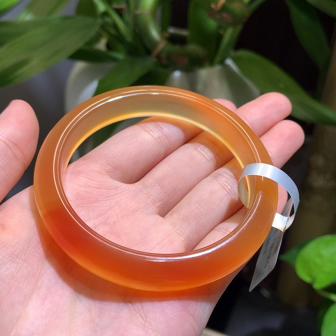 玛瑙/玉髓未镶嵌手镯6 锦鲤