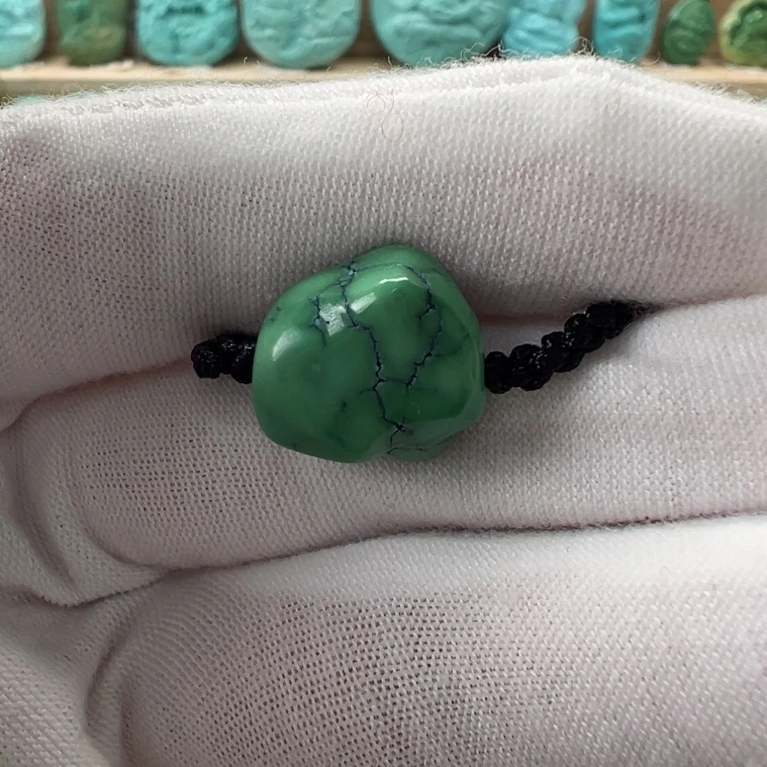 未镶嵌绿松石随形13mm