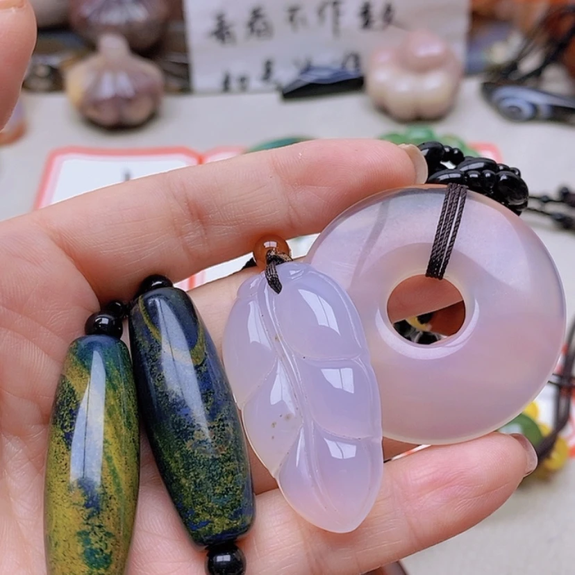 【闪购商品】未镶嵌玛瑙/玉髓珠宝半成品静*