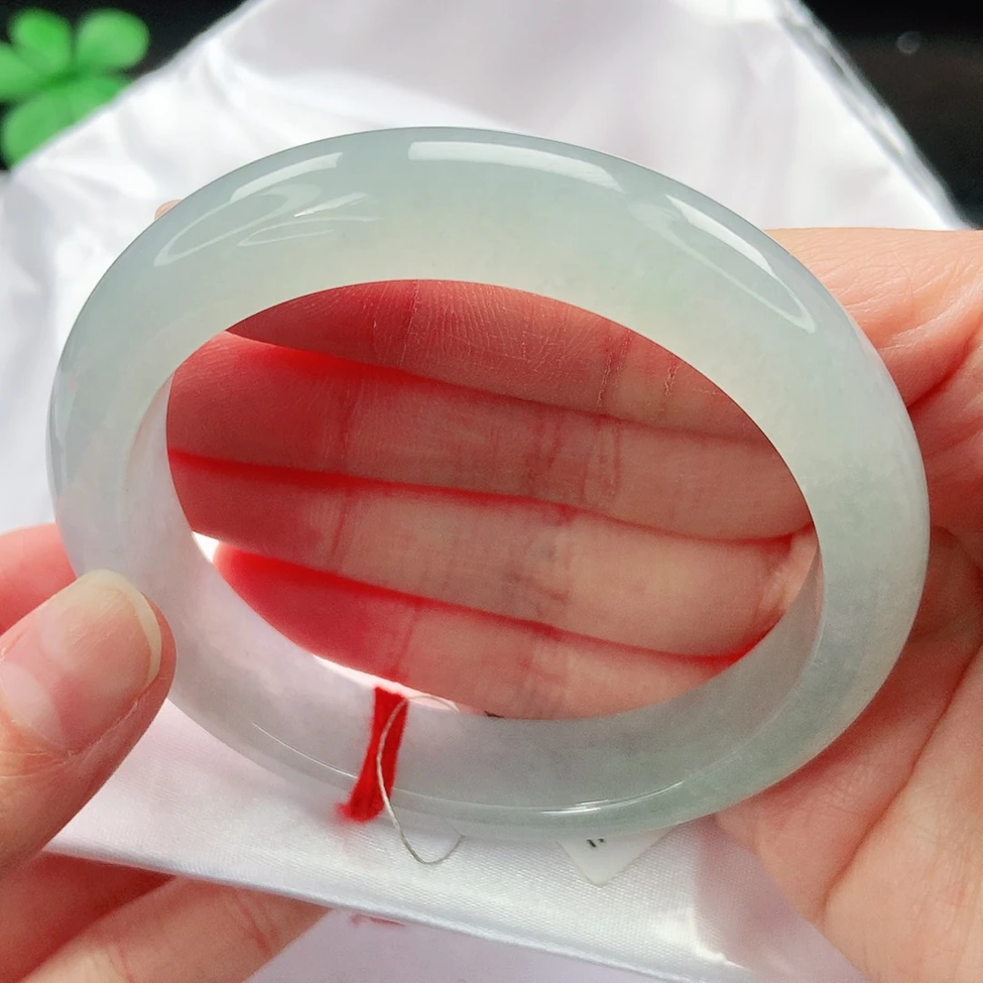 未镶嵌手镯翡翠58圈