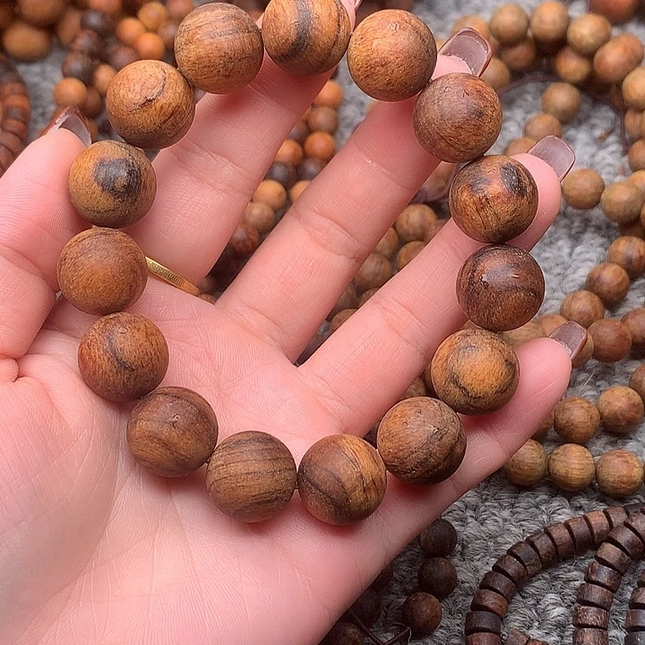 贡木1.5圆珠手串贡木