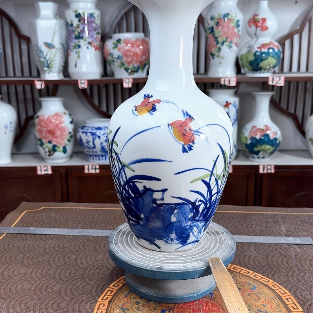 摆件景德镇陶瓷棒玉