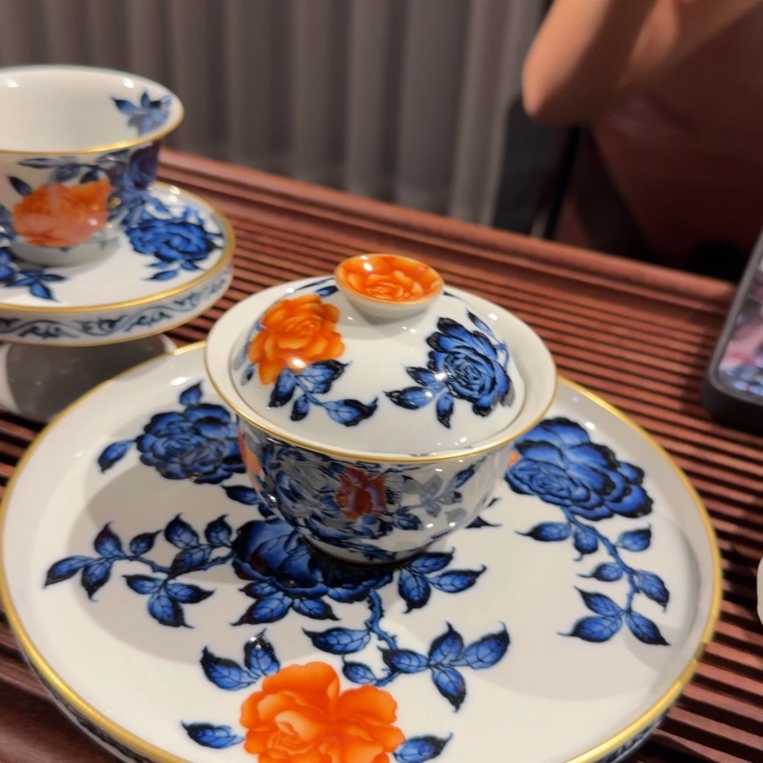 雨卉矾红玫瑰2件套组