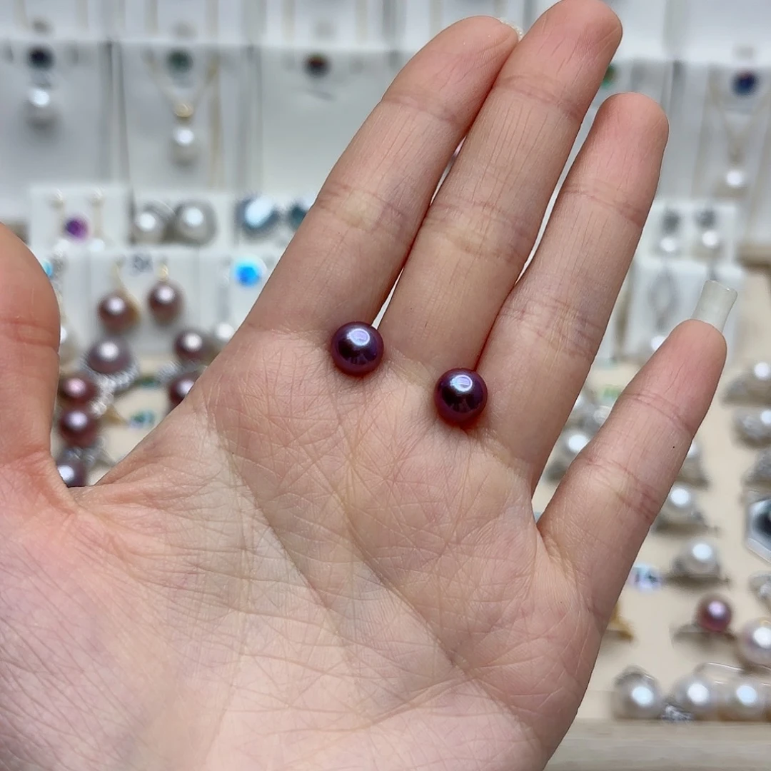 淡水珍珠颈饰银S925镶嵌