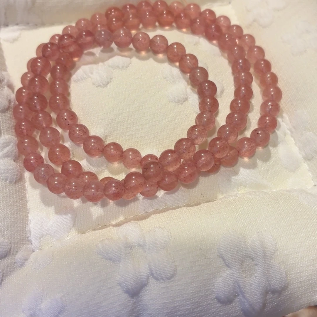 手链银S925镶嵌烟晶