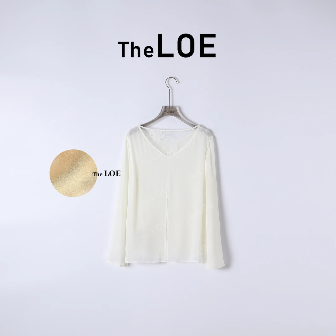 TheLOE/爱琴海日光 轻盈感春夏100人丝衬衫#04.03C-G5054