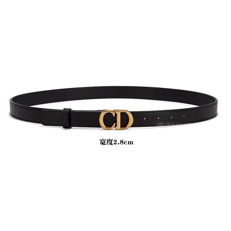 安安专属轻奢皮带女神黑.金