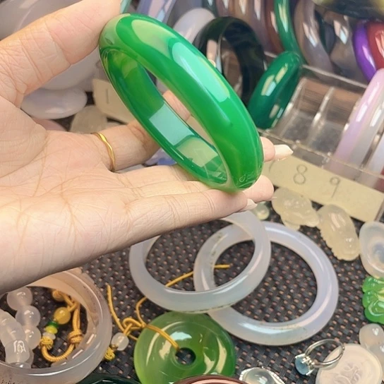 玛瑙/玉髓合金手镯