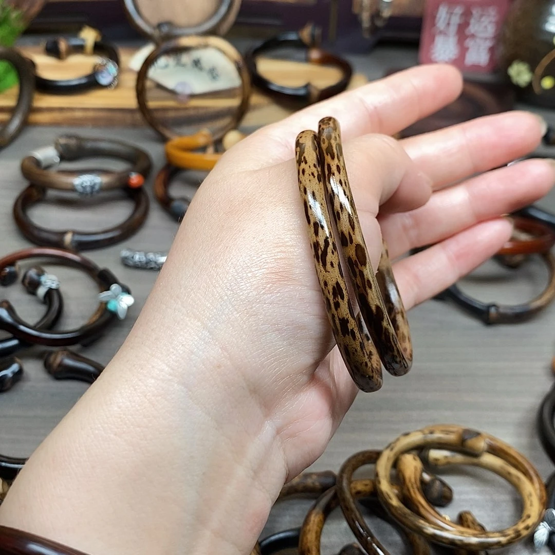 南***暖藤艺手串奶茶豹纹