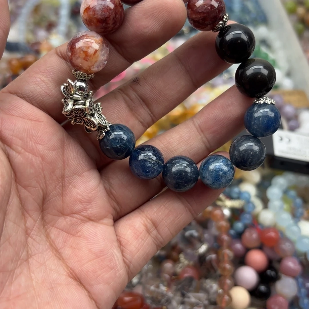 水晶银S925镶嵌手链