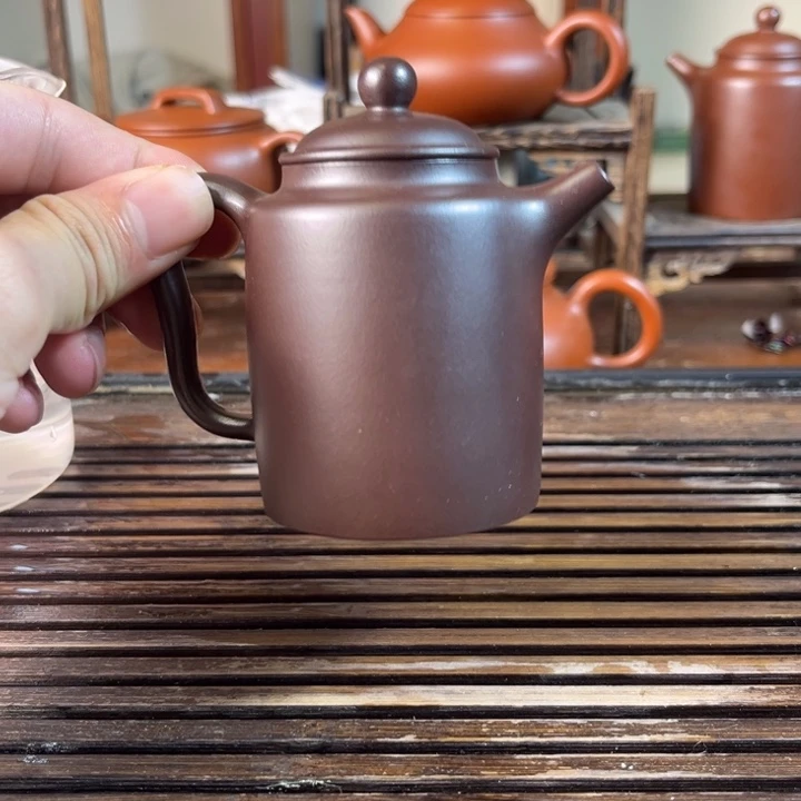 茶壶紫砂原矿紫砂手工制作