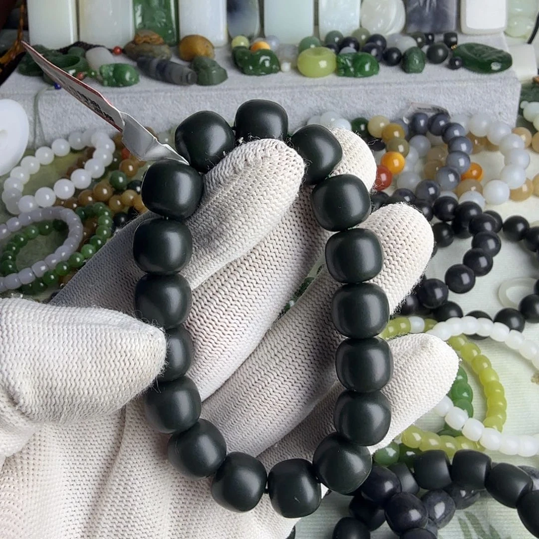 和田玉（青玉）未镶嵌手串