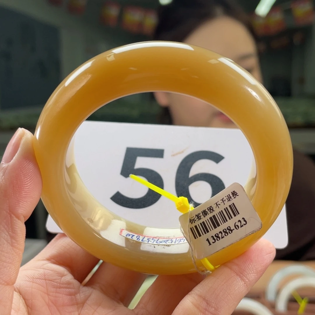 未镶嵌手镯和田玉55 56