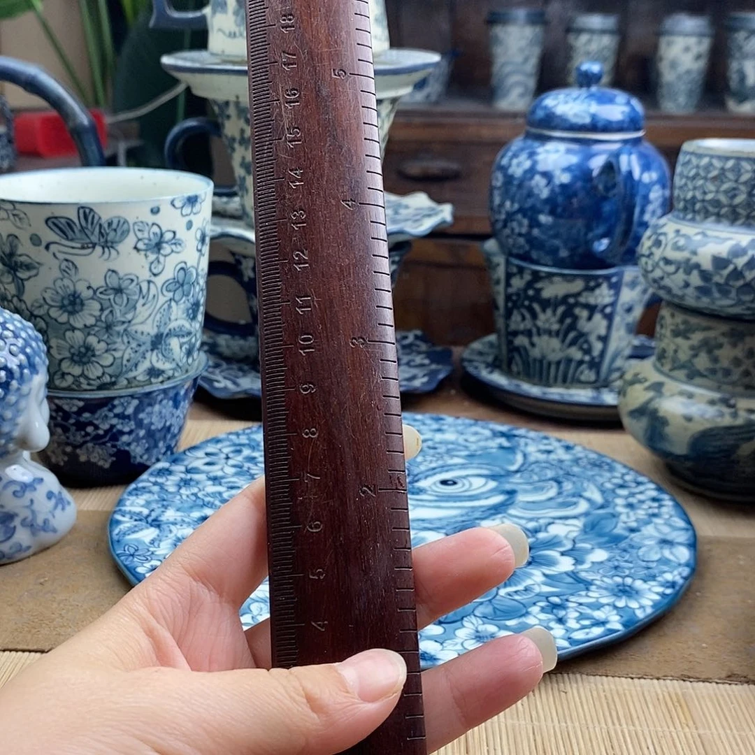 箐*园手工手绘青花陶瓷