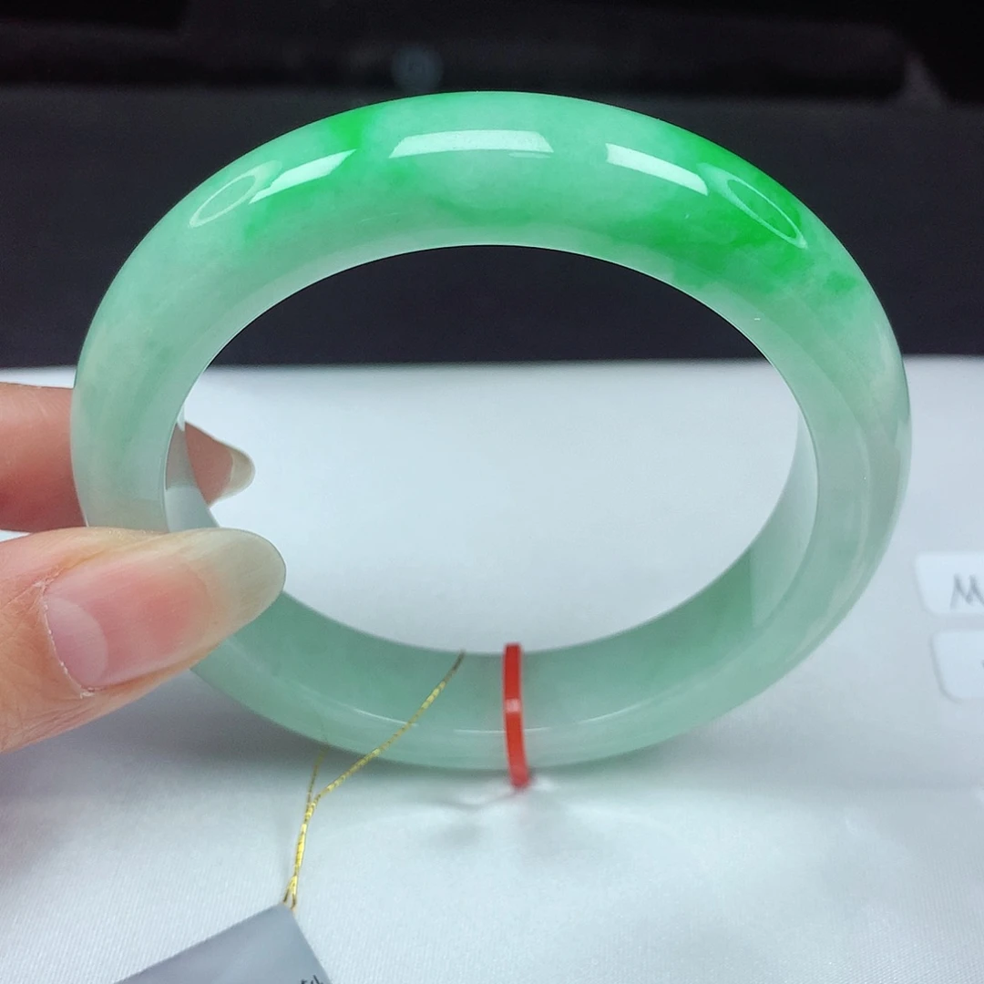 未镶嵌手镯翡翠59圈772-超好看 推荐！