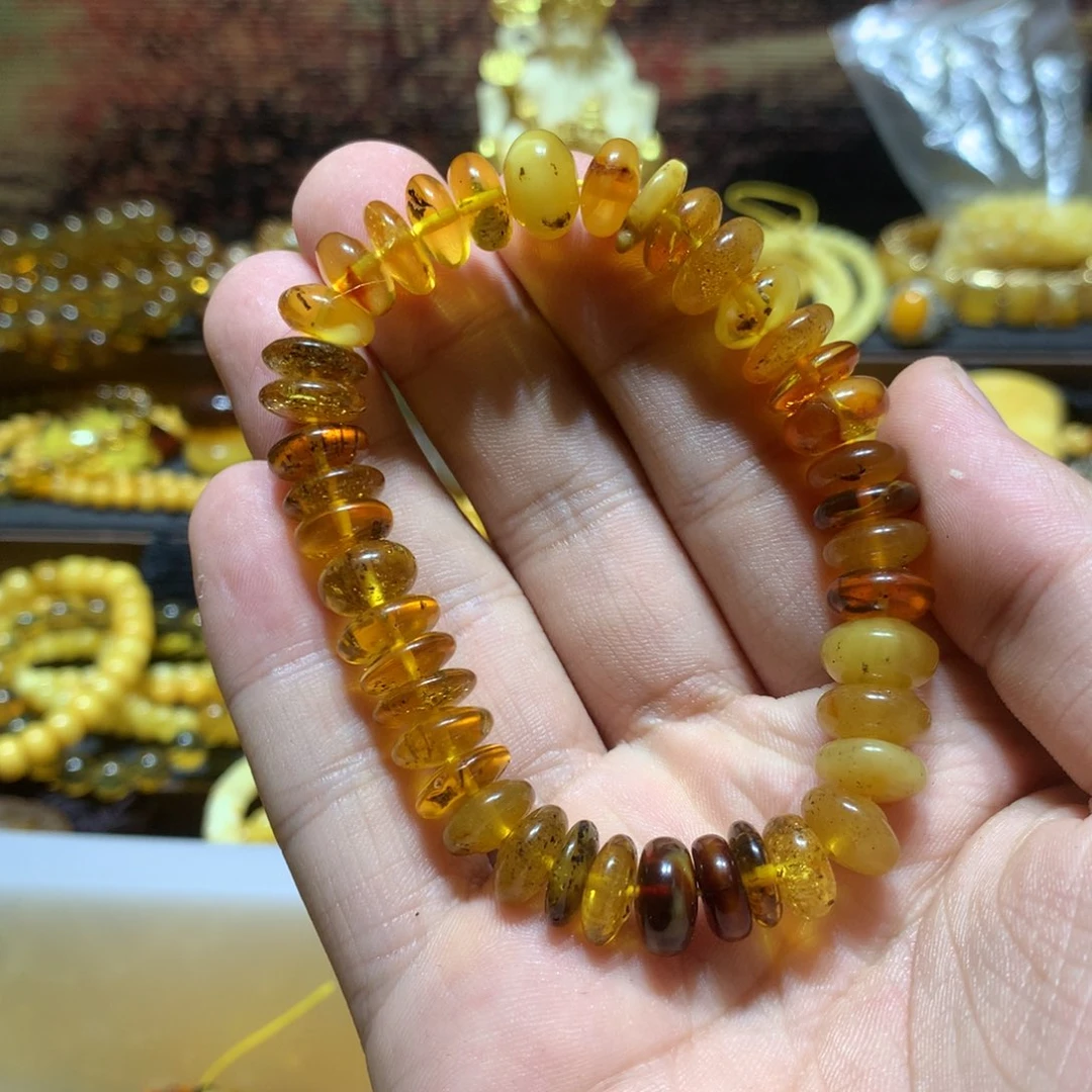 琥珀未镶嵌珠宝奇石