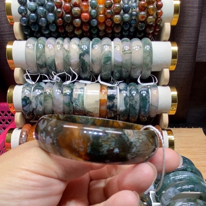 手镯玛瑙/玉髓未镶嵌63口