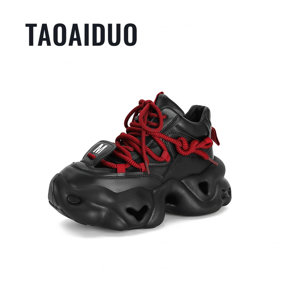 【JIA JIA】增高7cm时尚轻奢潮流女士休闲老爹鞋12377-1