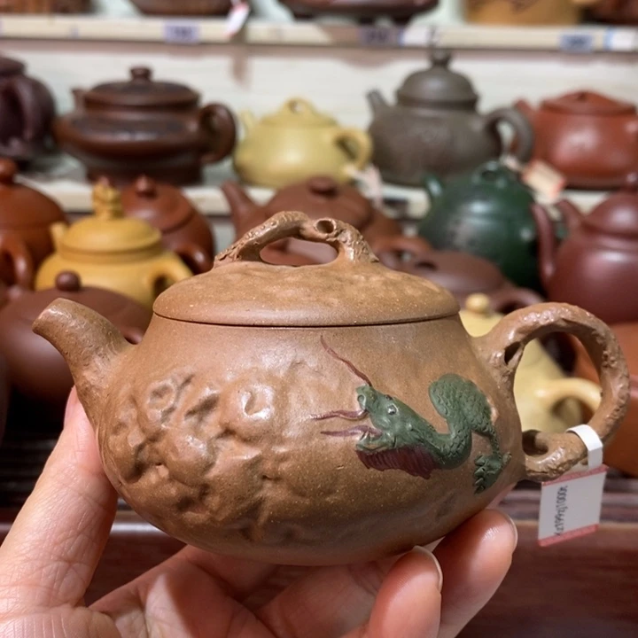 茶壶紫砂微瑕处理一把