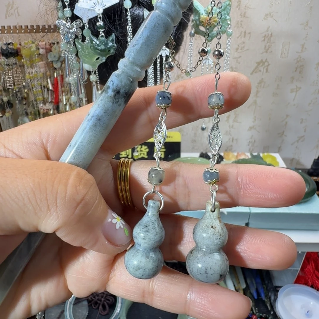 未镶嵌岫玉发簪福利款