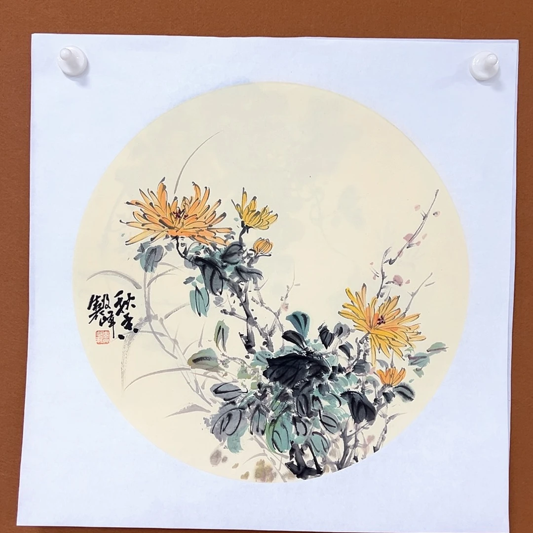 国画李文峰的画作