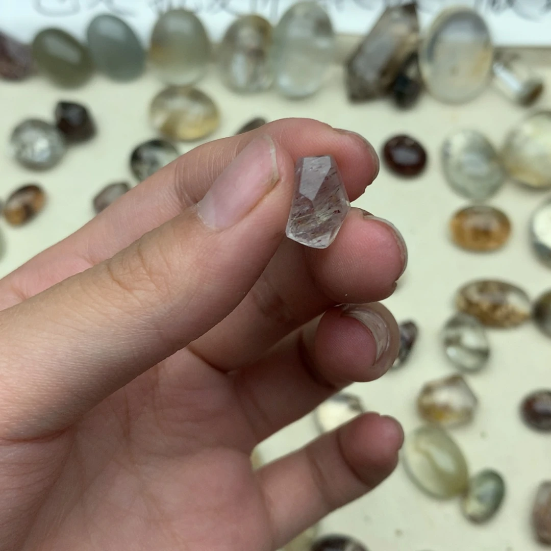 哎***呦未镶嵌珠宝半成品水晶