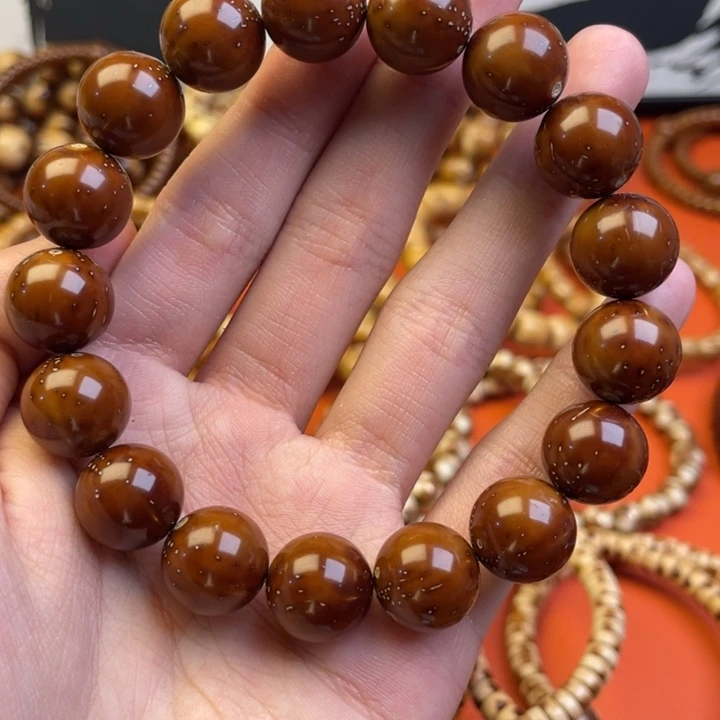 紫金鼠手串4号13光珠