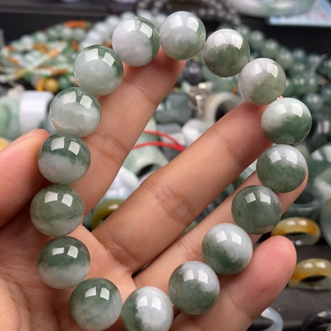 翡翠未镶嵌手串翡翠13