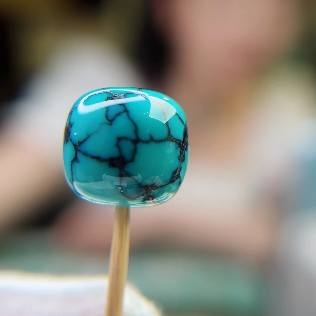 未镶嵌绿松石珠宝奇石14.5