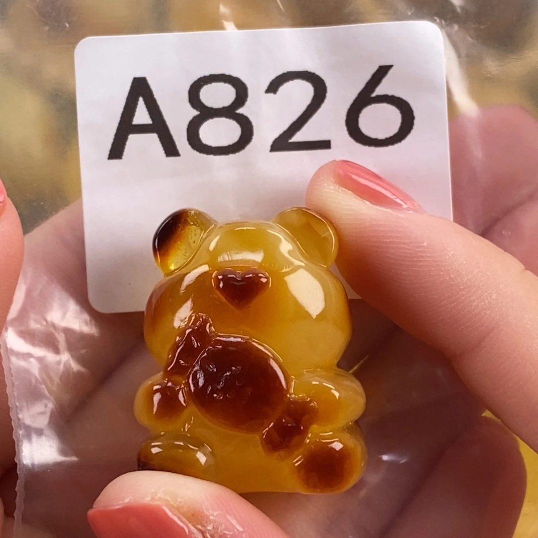 琥珀未镶嵌珠宝奇石