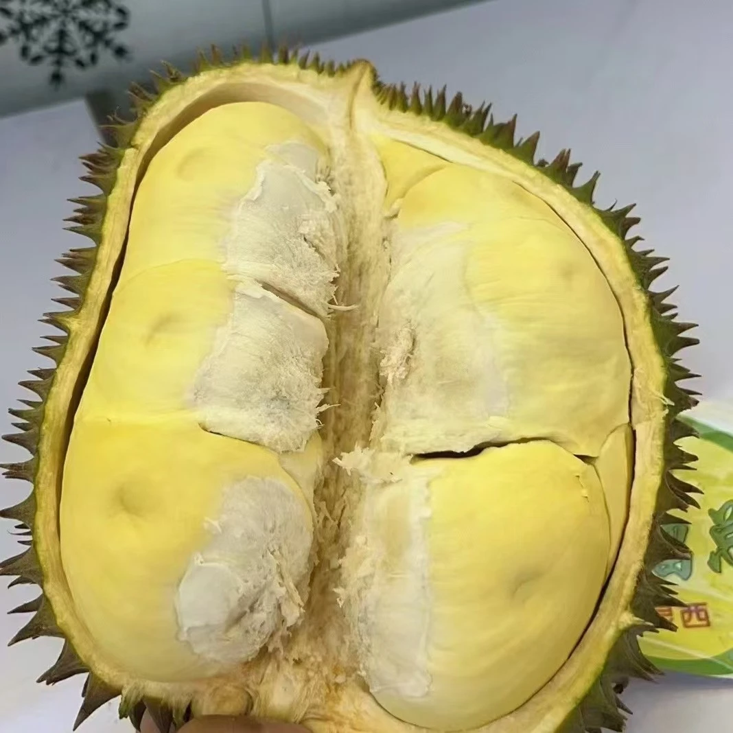 泰国树熟金枕榴莲，鲜榴莲（一果一拍）3—9斤核小张店榴莲同城送泰国金枕泰国