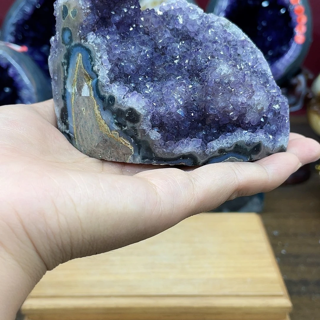 未镶嵌大型摆件（非配饰）紫晶