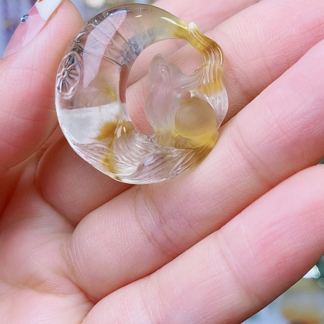 未镶嵌吊坠(赠链)水晶7***?