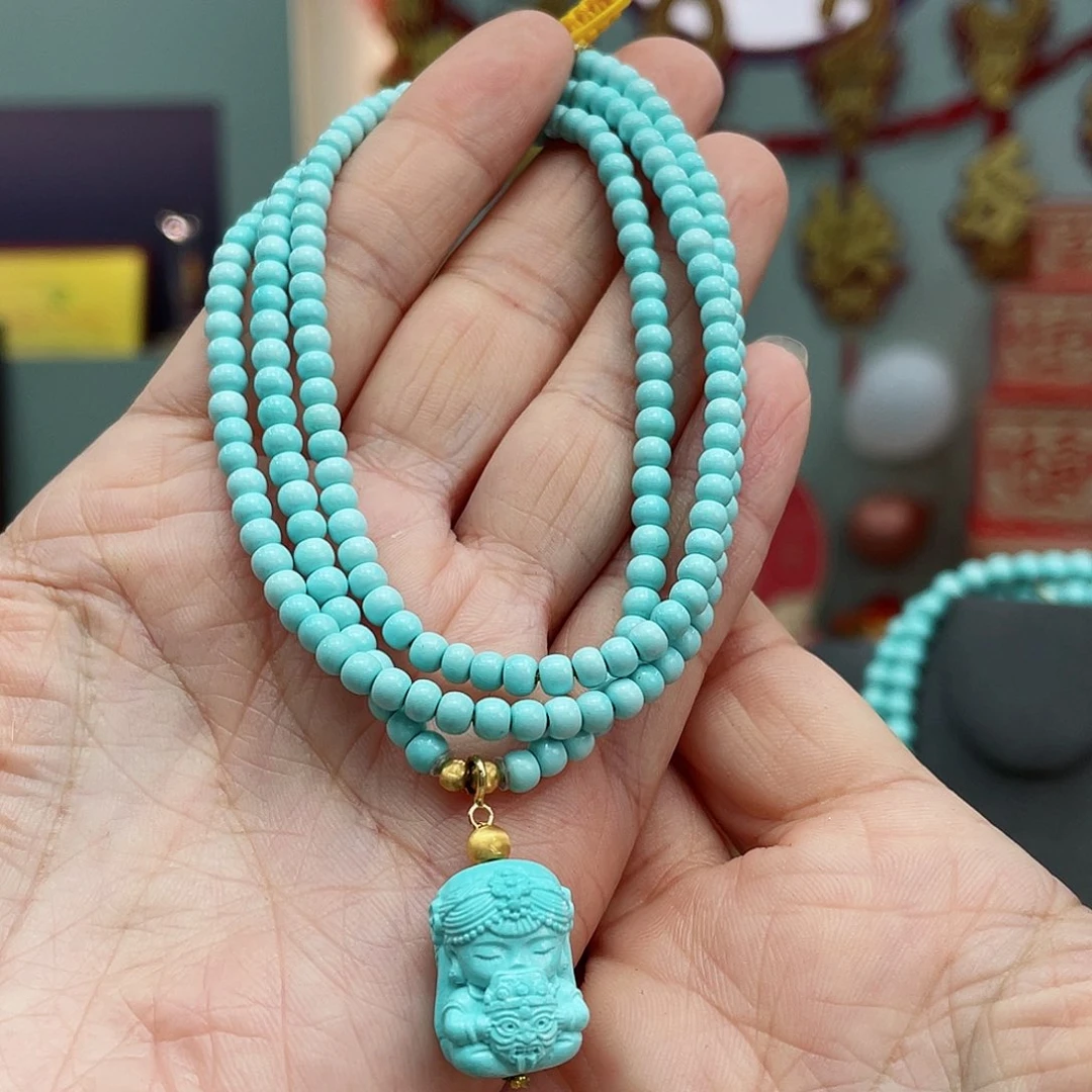 绿松石颈饰未镶嵌