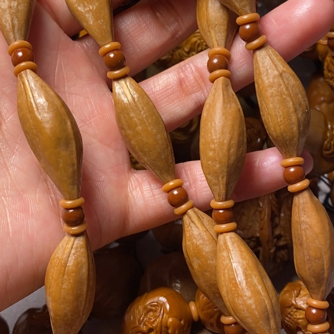 …***橄榄核手串/手链柳叶脖挂